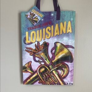 Trader Joe's Louisiana Tote Bag Reusable Grocery Bag NEW